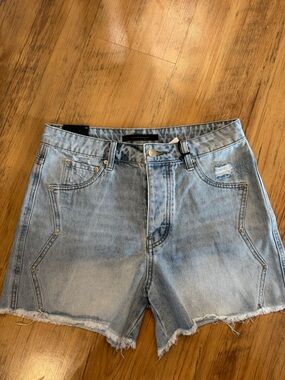 Flying Monkey Jean Shorts Sz 28 NWT